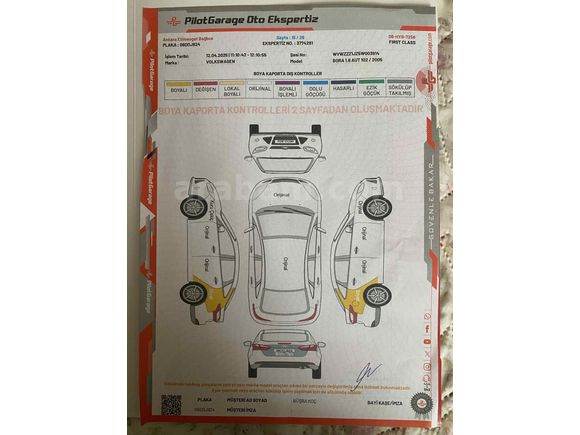 Acil Satılık Sahibinden Volkswagen Bora 1.6 Pacific 2005 Model 