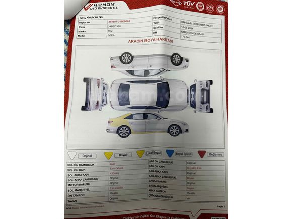 Sahibinden Fiat Egea 1.6 Multijet Easy Plus 2018 Model  209.000 km Beyaz tek fiyat