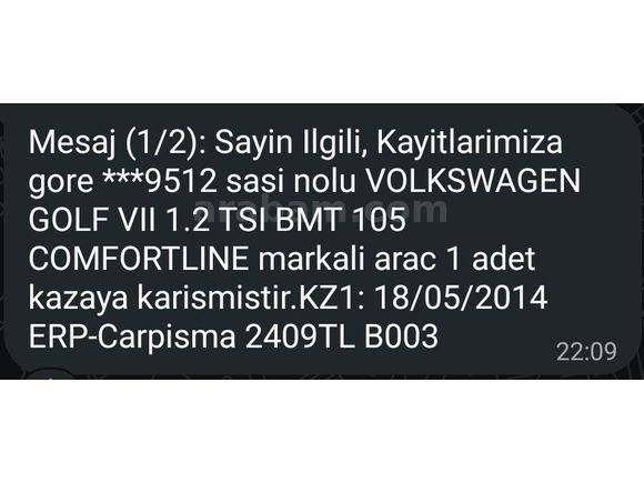 ÇAĞDAŞ oTo'dan 2013 WV Golf 1.6 TDi BlueMotion Highline