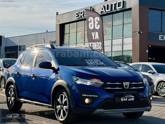 ERBİL AUTO'DAN 2021 DACİA SANDEROSTEPWAY 1.0TcePRESTIGE OTOMATİK