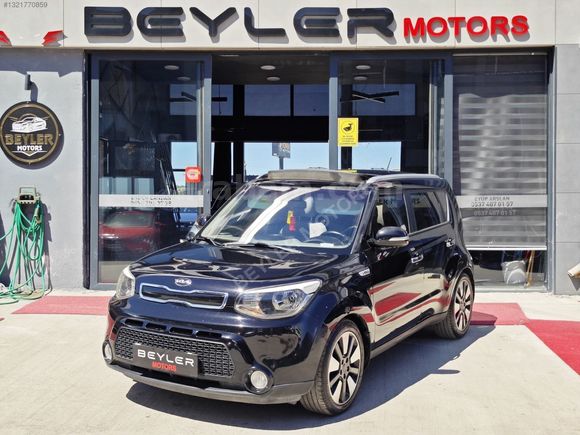 2015 KİA SOUL 1.6CRDİ PREMİUM OTOMATİK 136HP CAM TAVAN/ 12TAKSİT