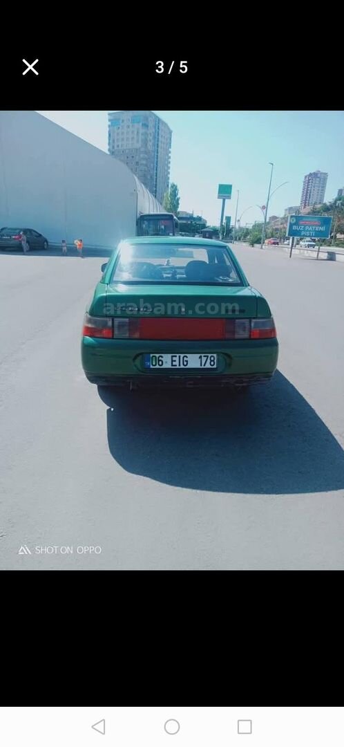 Sahibinden Lada VAZ 2110 2000 Model Ankara 255.000 km Yeşil 3
