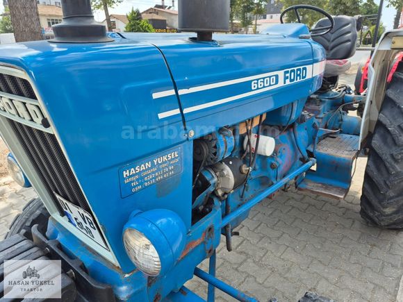 HASAN YÜKSEL,DEN 6600 FORD 1977 MODEL FUUL ORJİNAL MAKİNA