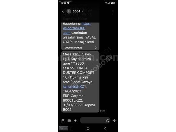 79000 BİN KM DEĞİŞENSİZ
