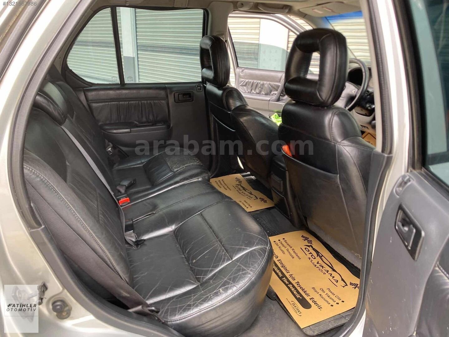 Galeriden Opel Frontera 3.2 Limited 1999 Model Ordu 279.000 km Gri 6