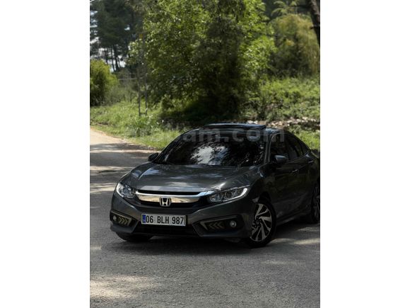 Sahibinden Honda Civic 1.6i VTEC Eco Elegance 2017 Model  130.000 km Füme