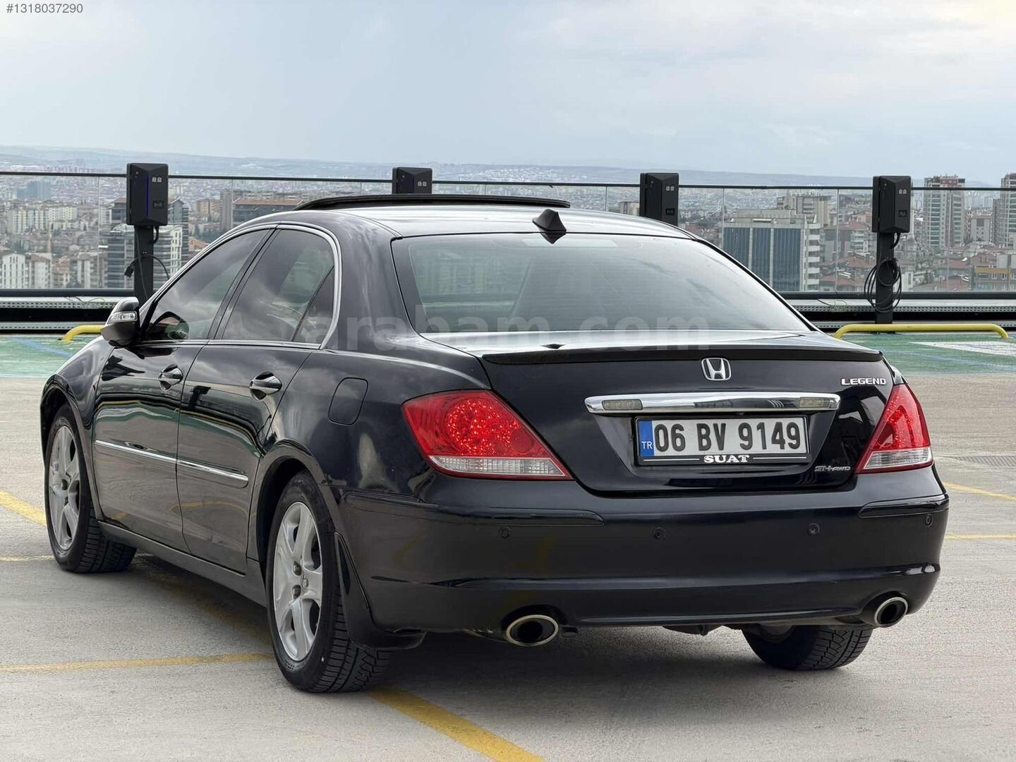 Galeriden Honda Legend 3.5 2007 Model Ankara 411.000 km Siyah 6