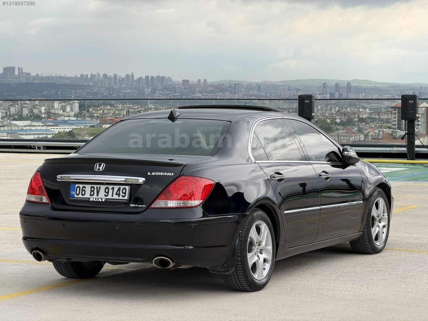 Galeriden Honda Legend 3.5 2007 Model Ankara 411.000 km Siyah 5
