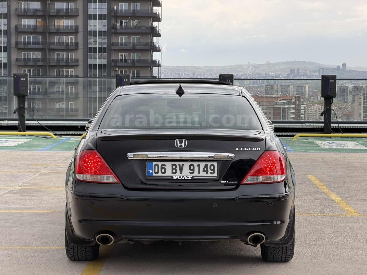 Galeriden Honda Legend 3.5 2007 Model Ankara 411.000 km Siyah 4
