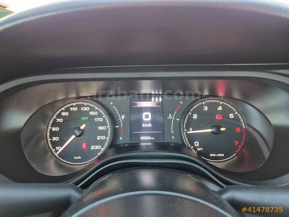 2023 MODEL FİAT EGEA 1.4 FİRE EASY 86 Bin Km De