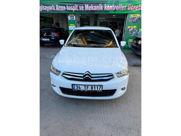 Sahibinden Citroen C-Elysée 1.6 HDi Attraction 2013 Model  256.000 km Beyaz