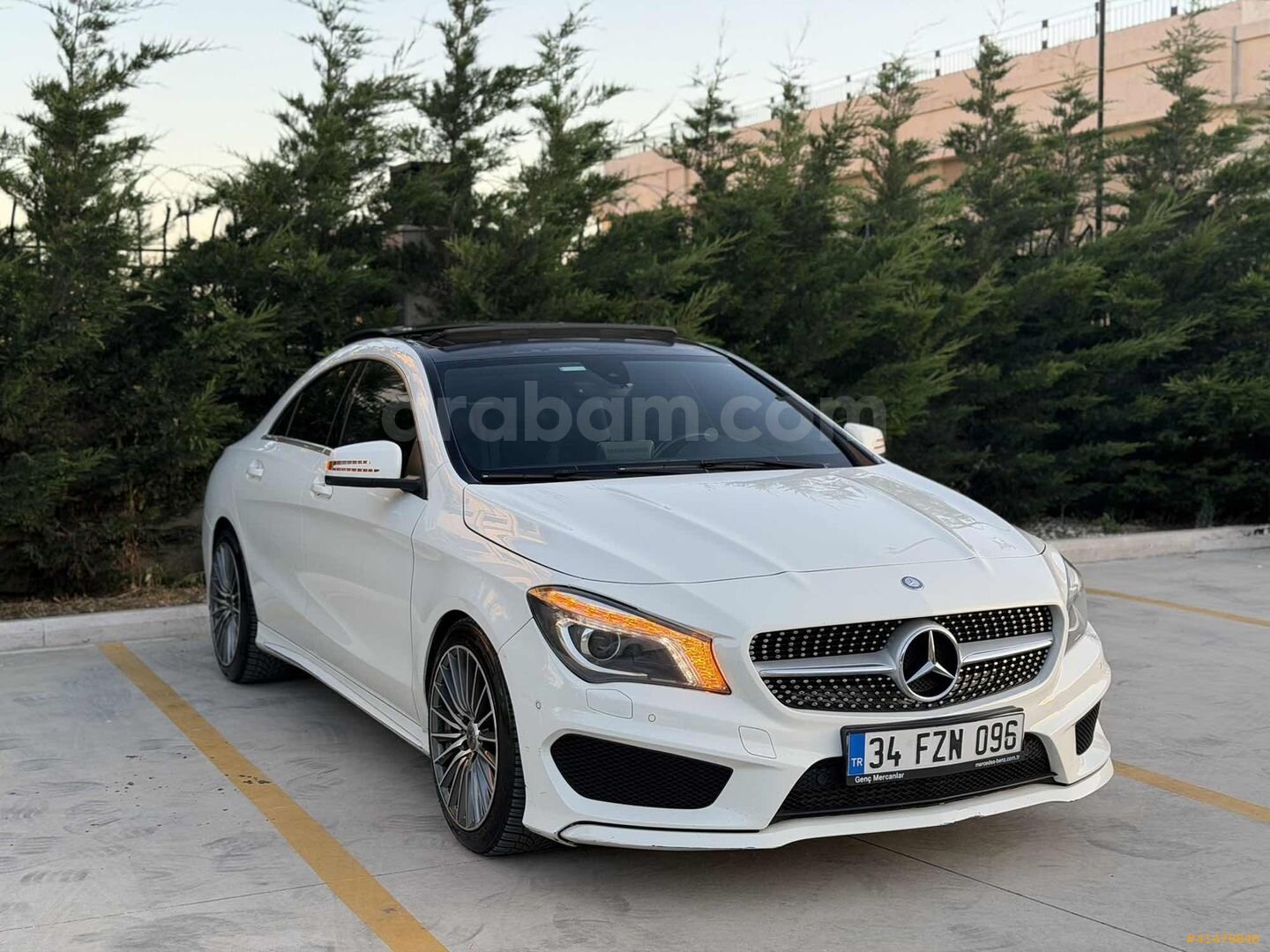 Galeriden Mercedes - Benz CLA 180 D AMG 2016 Model İstanbul 177.000 km Beyaz 6