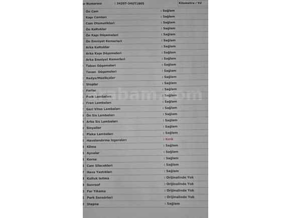 Sahibinden Ford Tourneo Connect 110PS 2010 Model