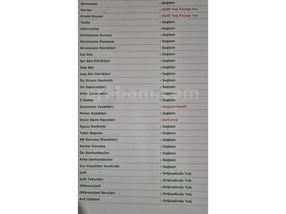 Sahibinden Ford Tourneo Connect 110PS 2010 Model