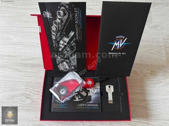 2022 MV AGUSTA BRUTALE 800 ROSSO HATASIZ BOYASIZ 0 KONDİSYONUNDA