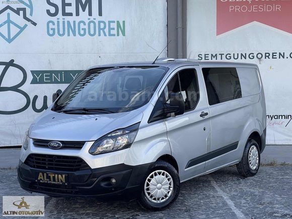 2014 FORD CUSTOM 310S TREND CAMLI VAN 4+1 SORUNSUZ