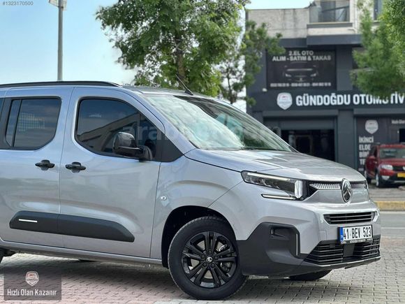 2025 MODEL CİTROEN BERLİNGO 1.5 BlueHDİ MAX 39 BİN KM BOYASIZ
