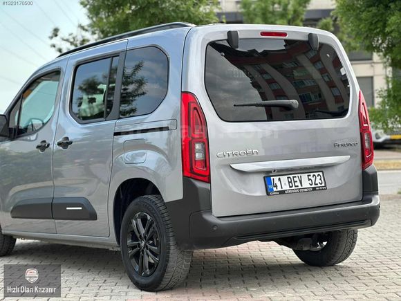 2025 MODEL CİTROEN BERLİNGO 1.5 BlueHDİ MAX 39 BİN KM BOYASIZ