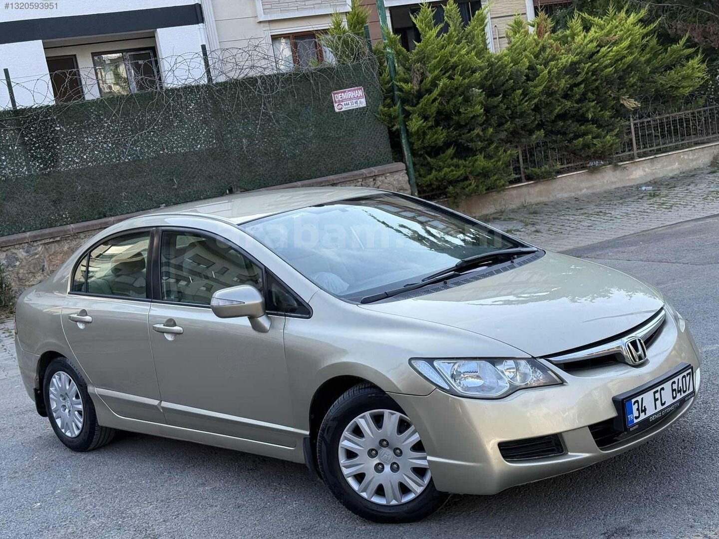 Galeriden Honda Civic 1.6i VTEC Dream 2008 Model İstanbul 67.000 km Şampanya 5