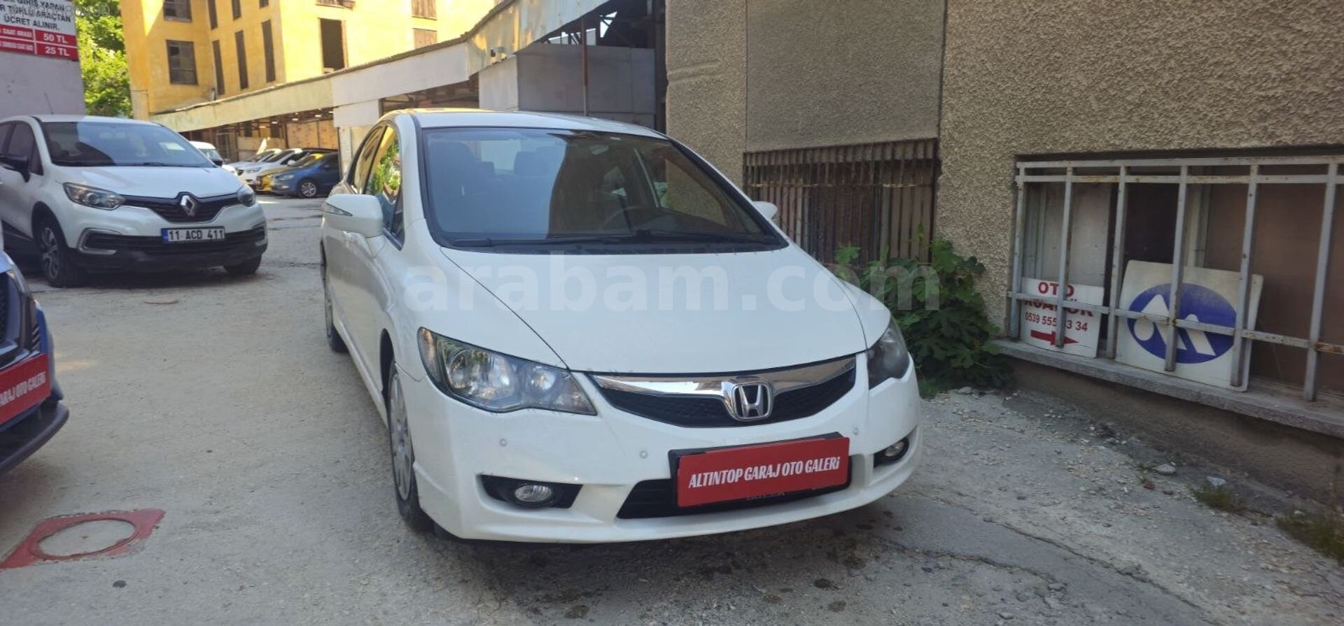Galeriden Honda Civic 1.6i VTEC Dream 2012 Model Bilecik 161.000 km Beyaz 2