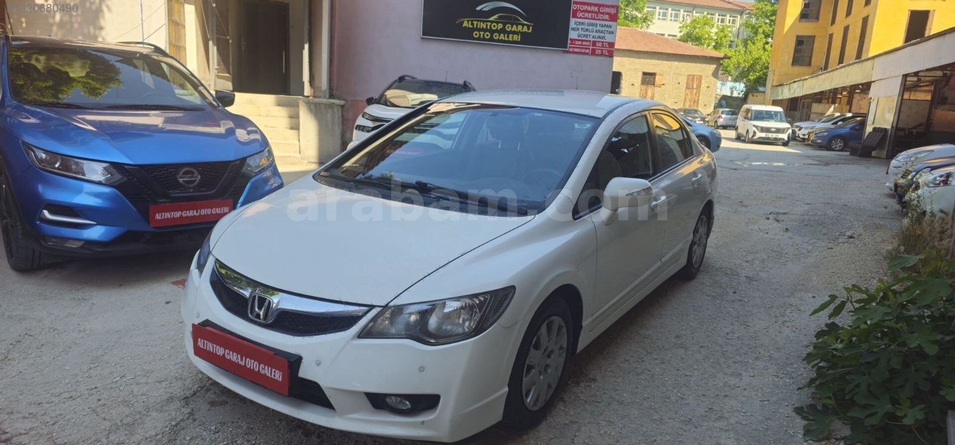 Galeriden Honda Civic 1.6i VTEC Dream 2012 Model Bilecik 161.000 km Beyaz 3