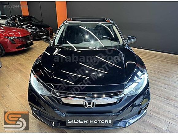 SİDER MOTORS'DAN 2018 HONDA CİVİC 1.6 i-DTEC ELEGANCE 120 HP