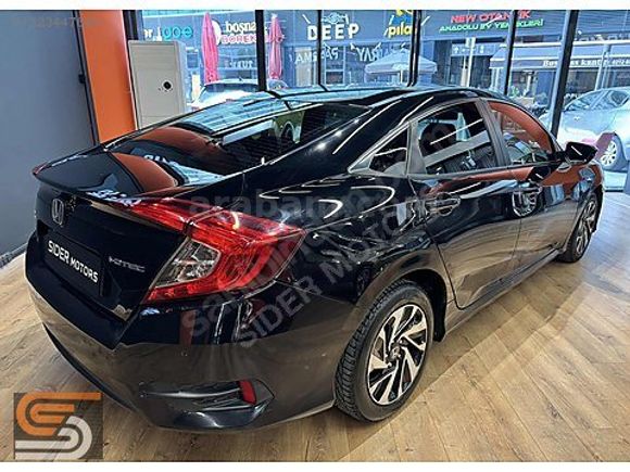 SİDER MOTORS'DAN 2018 HONDA CİVİC 1.6 i-DTEC ELEGANCE 120 HP