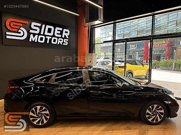 SİDER MOTORS'DAN 2018 HONDA CİVİC 1.6 i-DTEC ELEGANCE 120 HP