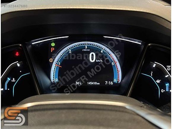 SİDER MOTORS'DAN 2018 HONDA CİVİC 1.6 i-DTEC ELEGANCE 120 HP