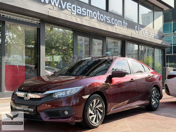 -VEGAS MOTORS-2018 HONDA CIVIC 1.6 DTEC ELEGANCE NAVI G.GORUS