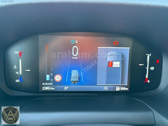 NOKTA HATASIZ 2025 BOYASIZ FORD TRANSİT 350 M TREND 2000 KM ' DE