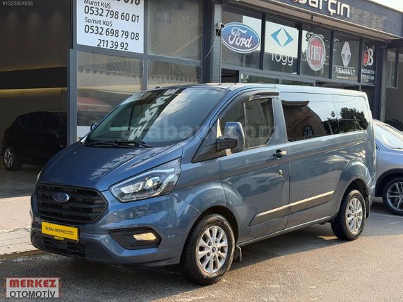 BURSA MERKEZ OTOMOTİV 2021 FORD CUSTOM DELUXE CAMLIVAN 160BİN