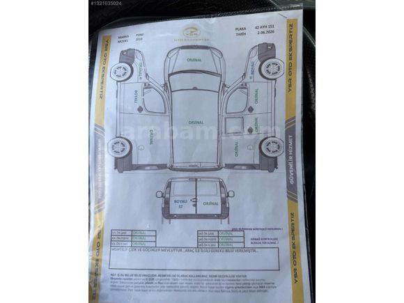 BÜYÜK İNCİ'DEN 2019 MODEL 266 BİNDE KLİMALI DEĞİŞENSİZ CUSTOM