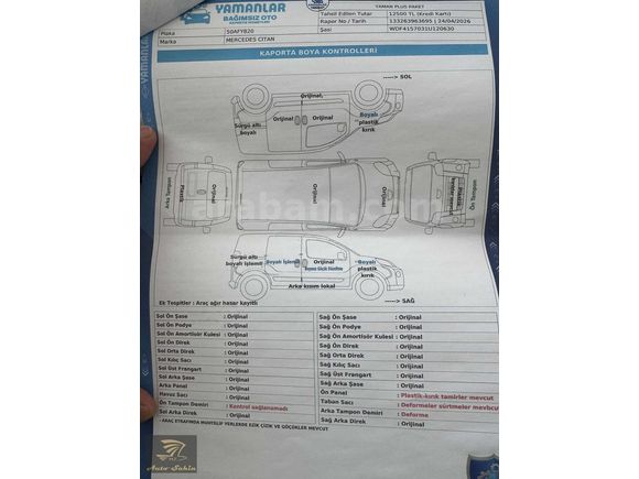 AUTO ŞAHİN MASRAFSIZ MERCEDES
