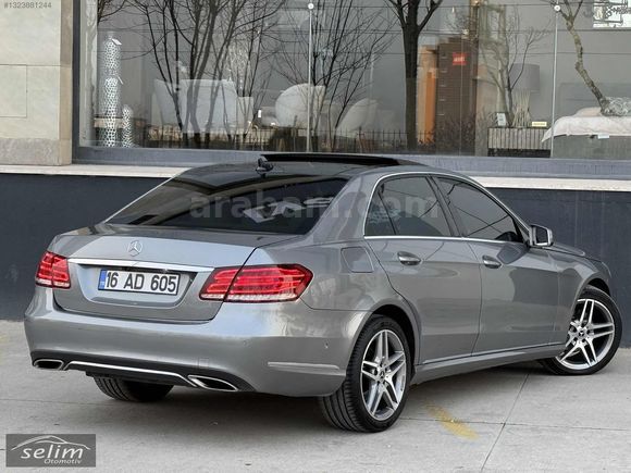 2014 MODEL MERCEDES-BENZ E 180 ELİTE CAM TAVAN KOLTUK ISITMA