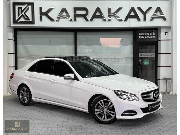 2013 MERCEDES E180 ELİTE 133.000 KM (HATASIZ+BOYASIZ+TRAMERSİZ)