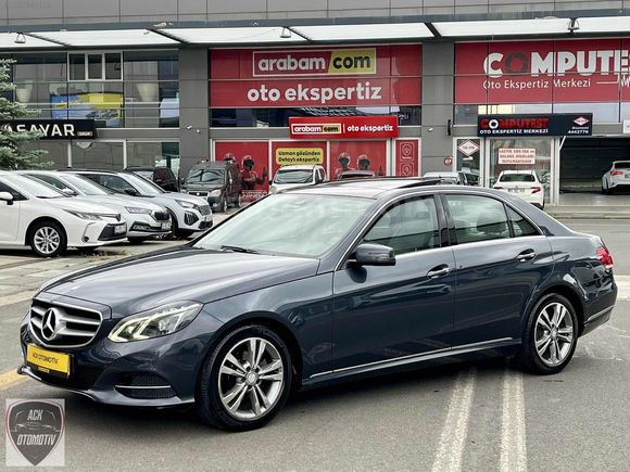 2014 MERCEDES E180 ELİTE BOYASIZ HATASZ CAM TAVAN İÇİ BEJ 169KM