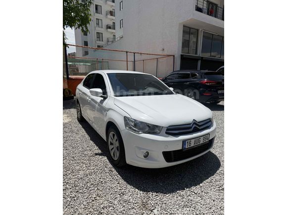 Sahibinden Citroen C-Elysée 1.6 HDi Attraction 2016 Model  129.000 km Beyaz