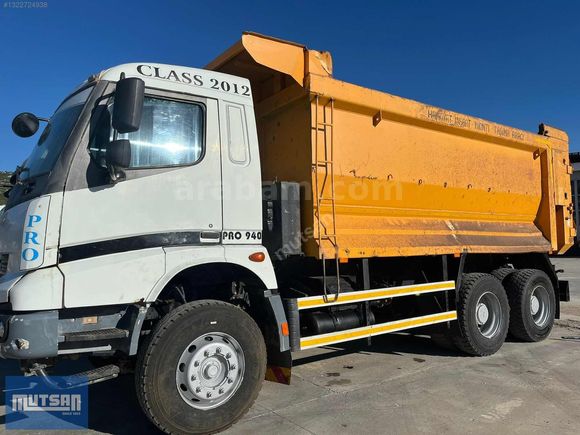 Mutsan Otomotiv den 2012 Model Pro 940 çift çeker kamyon