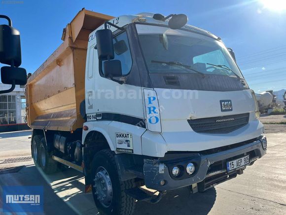 Mutsan Otomotiv den 2012 Model Pro 940 çift çeker kamyon