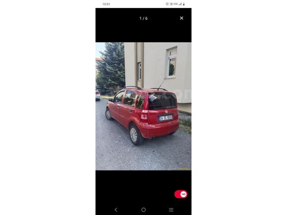 Sahibinden Fiat Panda 1.2 Dynamic 2005 Model Kayseri