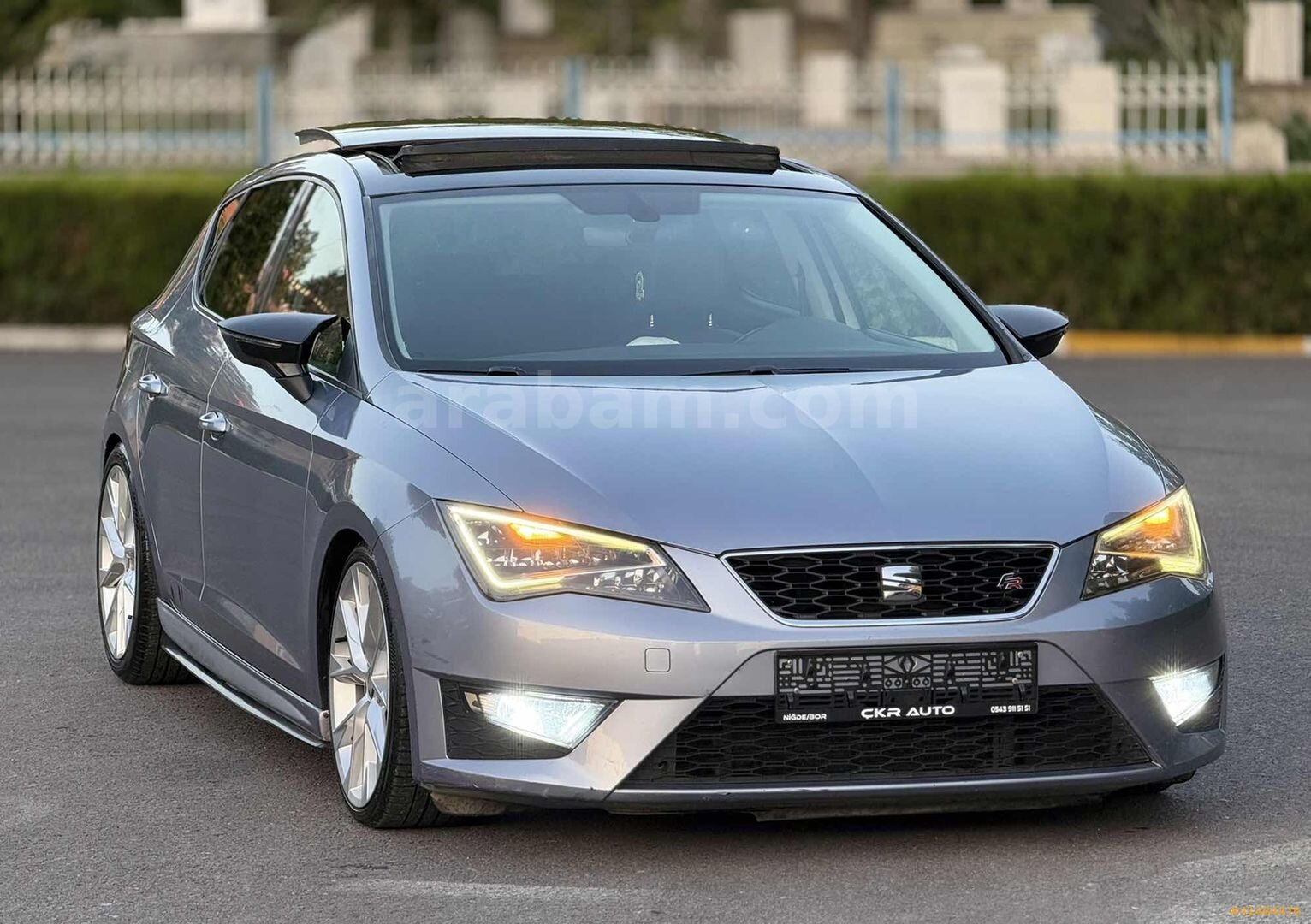 Galeriden Seat Leon 1.4 TSI FR 2016 Model Niğde 92.000 km Gri 2