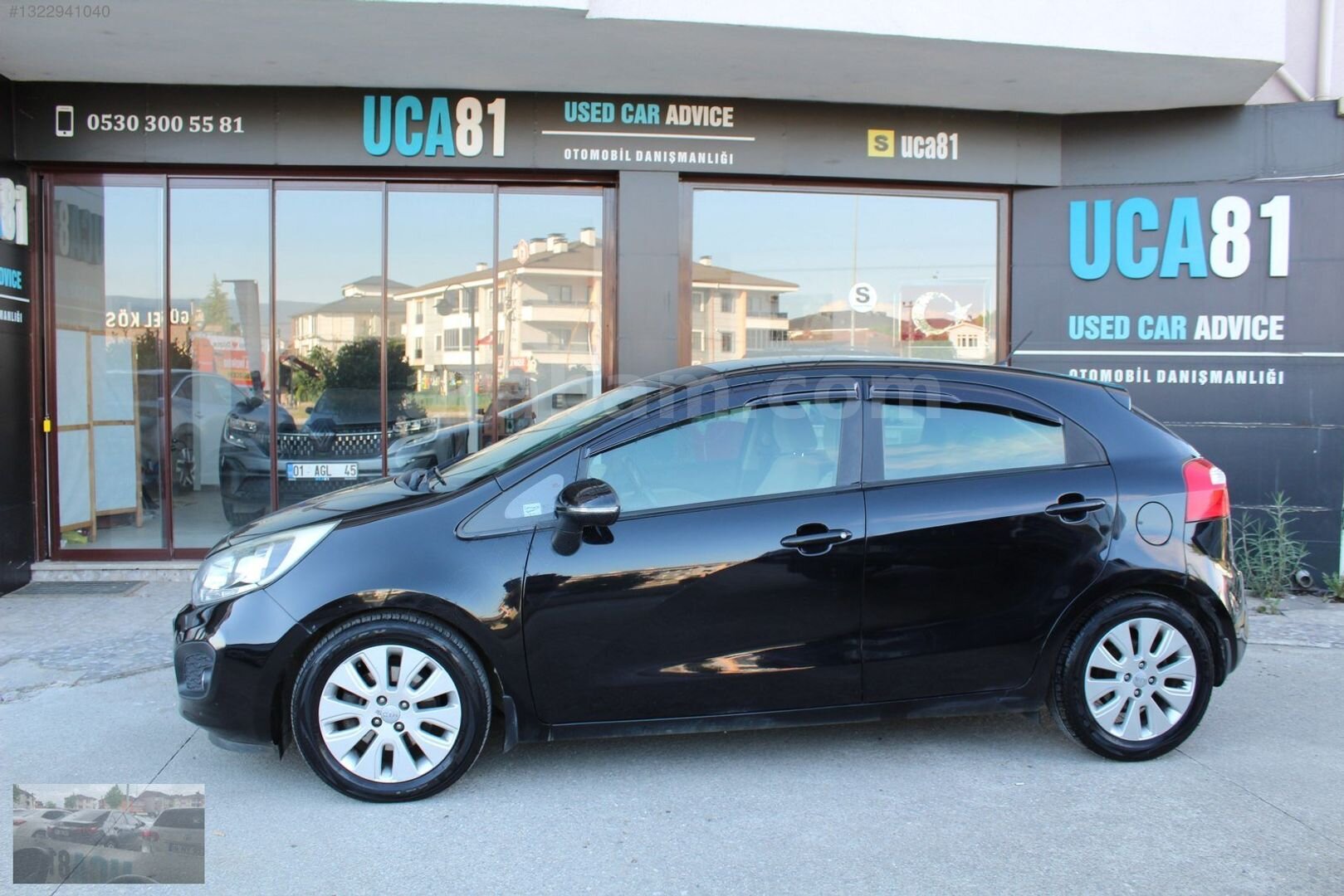 Galeriden Kia Rio 1.4 CRDi Fancy 2014 Model Düzce 180.000 km Siyah 5