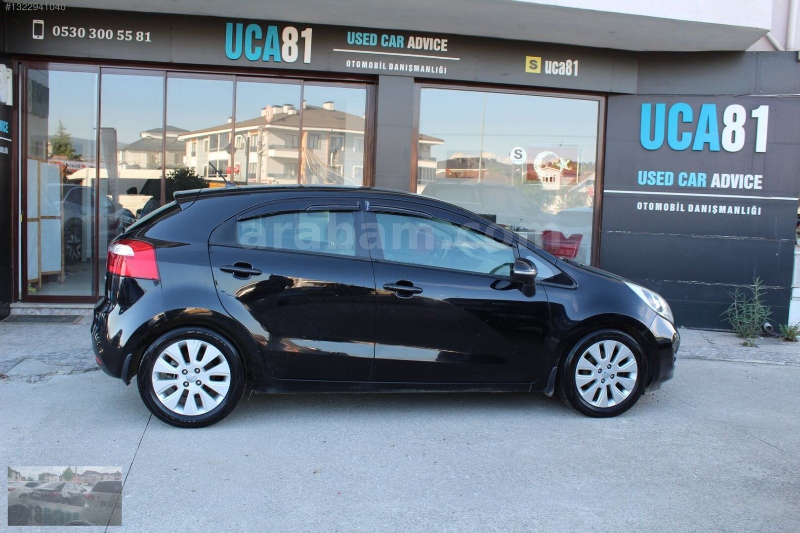 Galeriden Kia Rio 1.4 CRDi Fancy 2014 Model Düzce 180.000 km Siyah 3