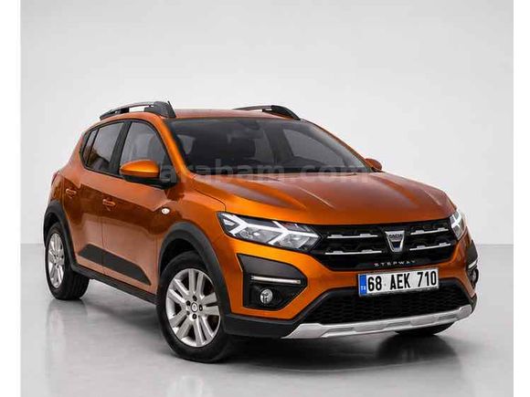 Sahibinden Dacia Sandero Stepway 1.0 Tce Prestige 2021 Model Aksaray 66.000 km Turuncu