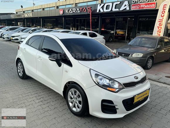 KARATAŞ MOTORS GRUP'TAN KİA RİO DÜŞÜK KM SERVİS BAKIMLI