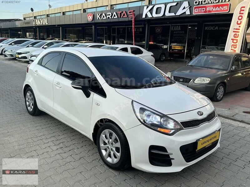 KARATAŞ MOTORS GRUP'TAN KİA RİO DÜŞÜK KM TERTEMİZ BAKIMLI