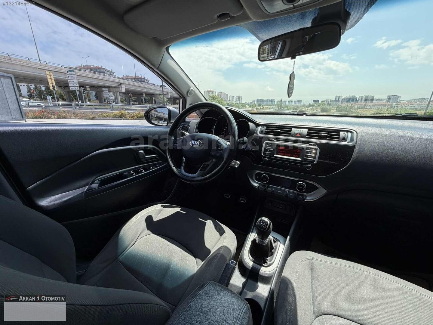 Galeriden Kia Rio 1.4 CRDi Concept Plus 2016 Model Ankara 194.000 km Gri 6
