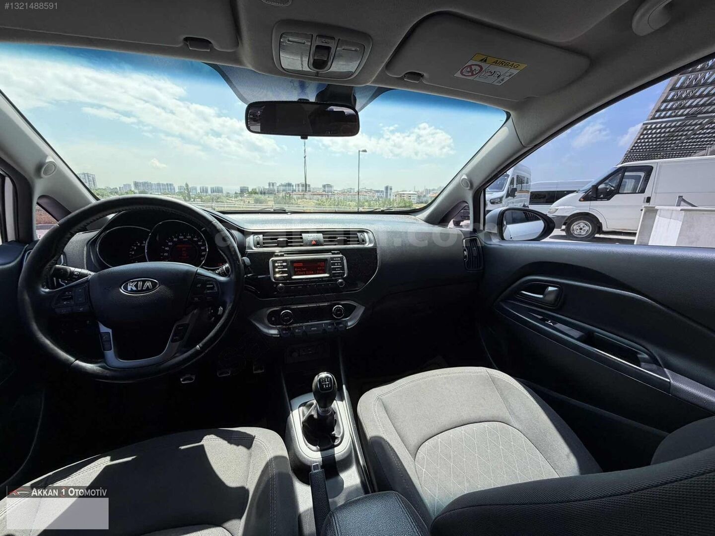 Galeriden Kia Rio 1.4 CRDi Concept Plus 2016 Model Ankara 194.000 km Gri 7