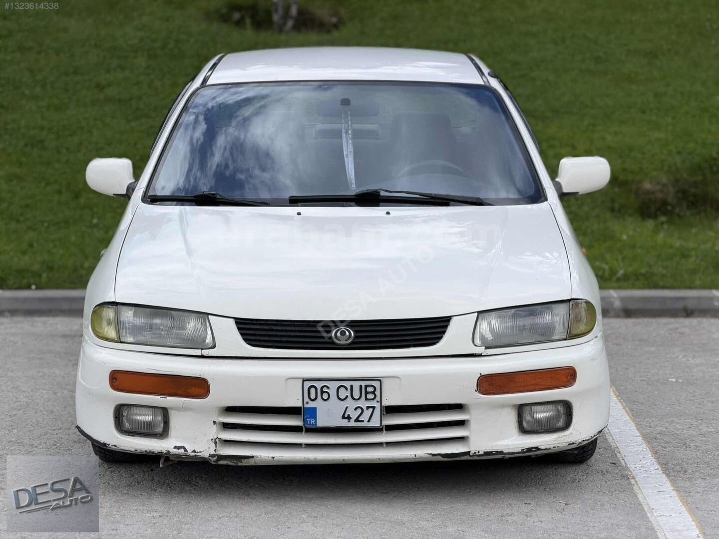 Galeriden Mazda 323 1.8 1997 Model Çorum 310.000 km Beyaz 1